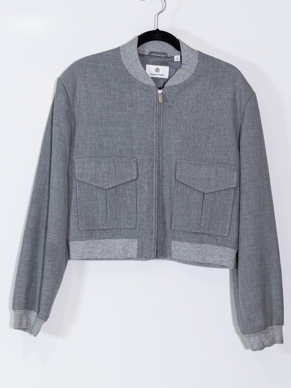 Babaton Aritzia Succession Softly Structured Bomber Jacket Shoulder Pads Large